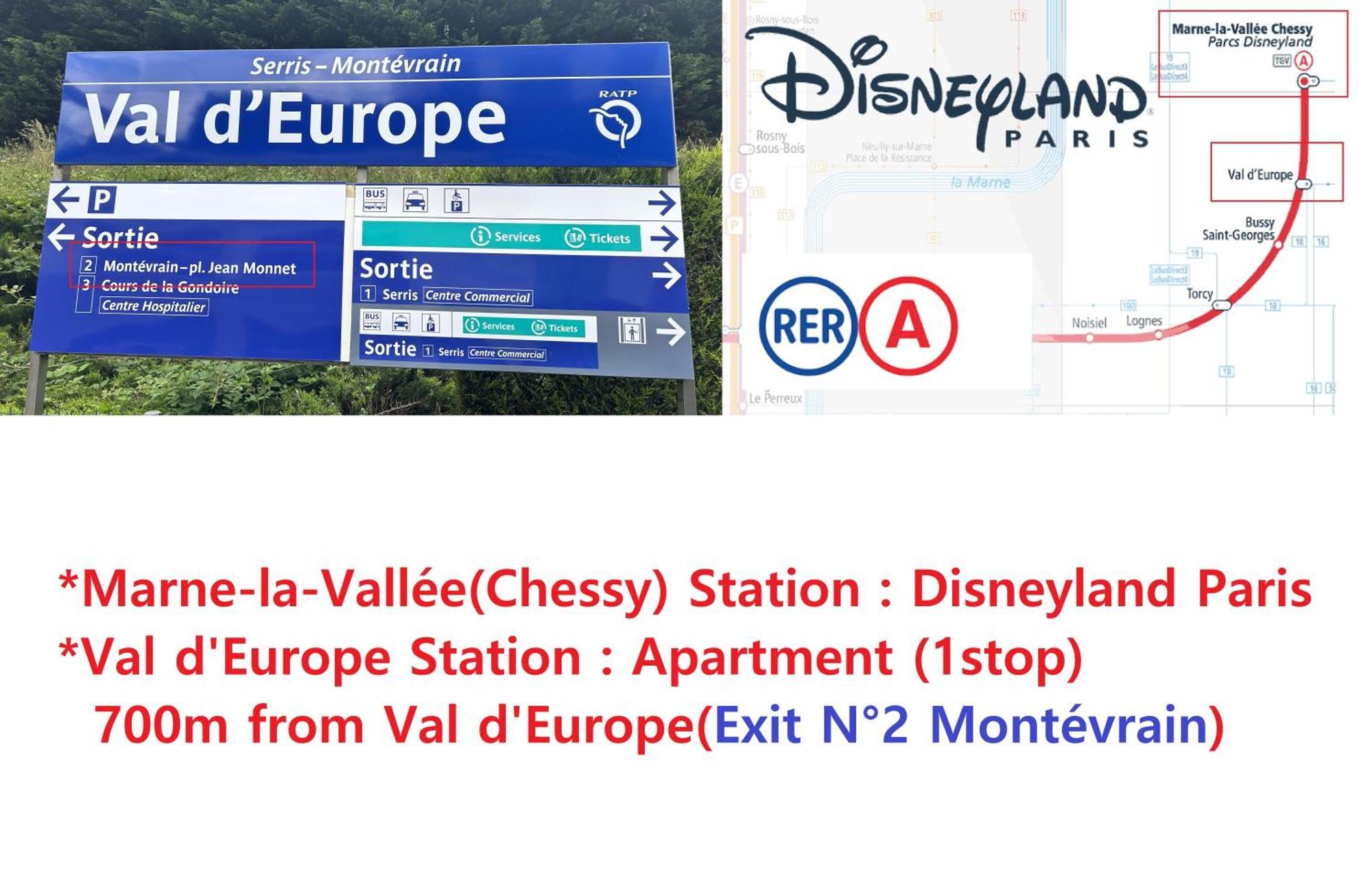 Cosy Apartment - Parking, Garden,10Mn From Disneyland! Montévrain Eksteriør billede